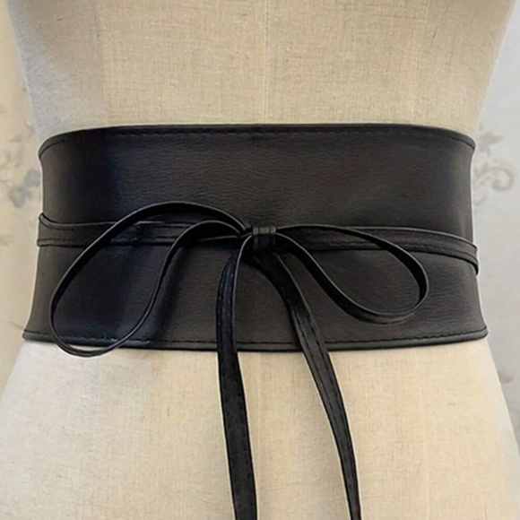 Luxe Vegan Suede Wrap Belt - Picture 10 of 11